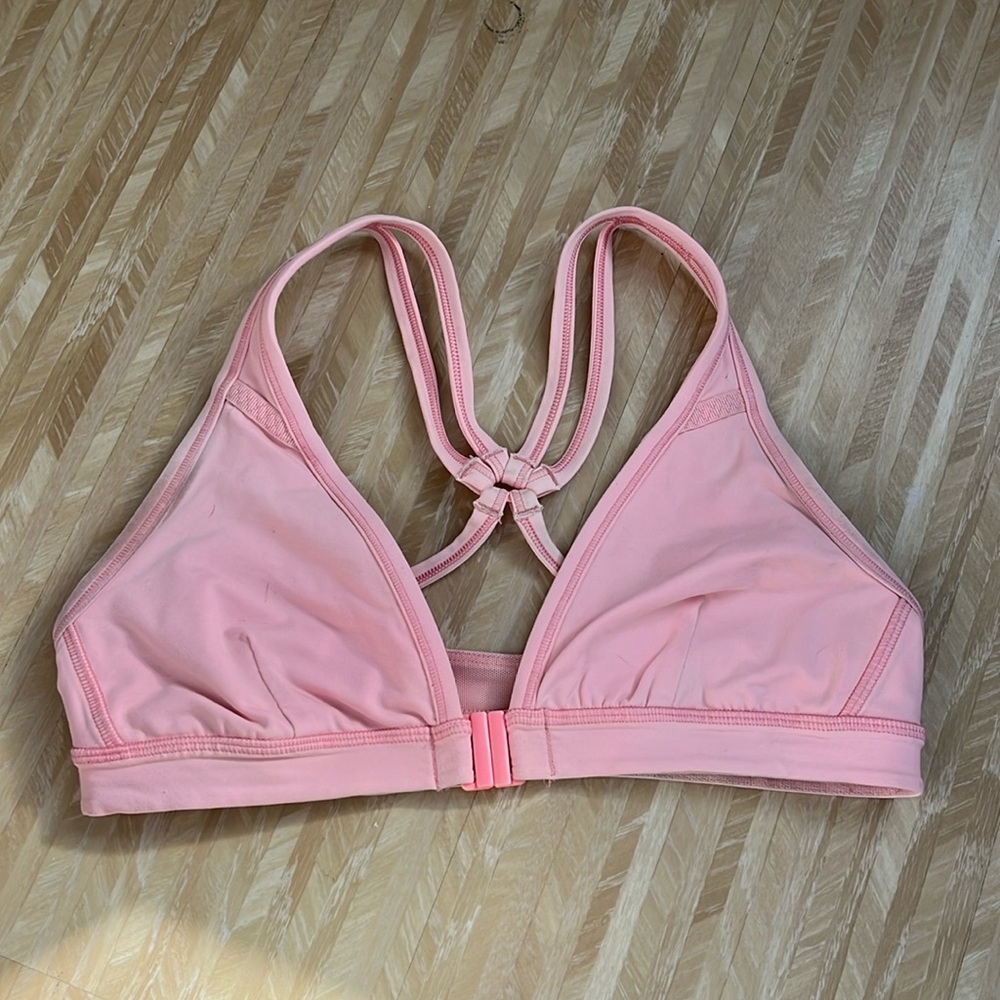 lululemon athletica Pink Triangle Strappy Sports Bra
